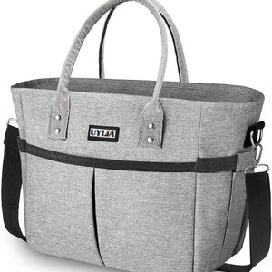 ☀️☀️Insulated Lunch Bag For Women, Lunch Bag With Adjustable Strap & Cup Holder